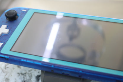 Nintendo Switch Lite HDH-001 (Turquoise Console Base) Transparent Clear Blue