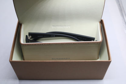 Burberry Sunglasses B4291 Matte Black Frames with Dark Grey Shield Lens