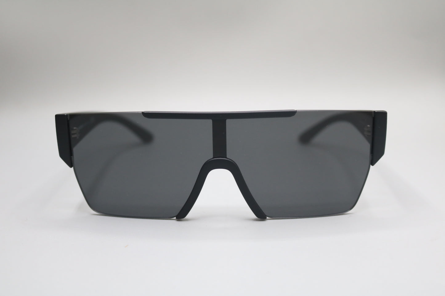 Burberry Sunglasses B4291 Matte Black Frames with Dark Grey Shield Lens