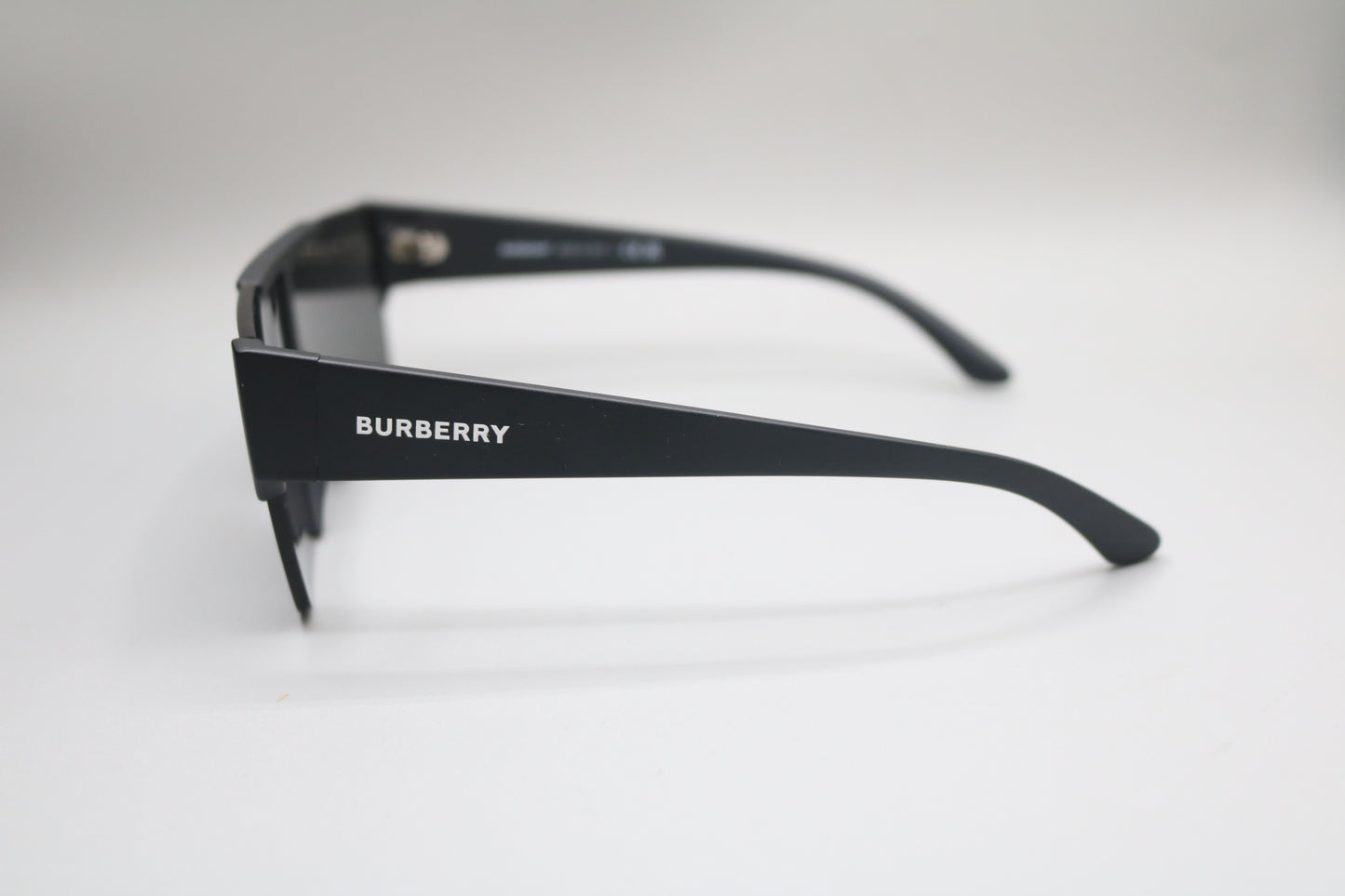 Burberry Sunglasses B4291 Matte Black Frames with Dark Grey Shield Lens