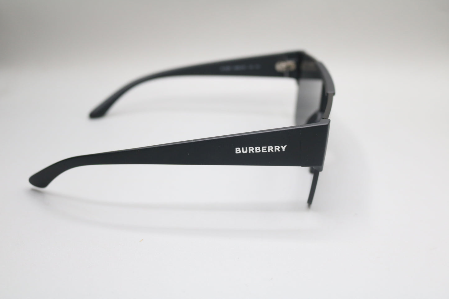 Burberry Sunglasses B4291 Matte Black Frames with Dark Grey Shield Lens