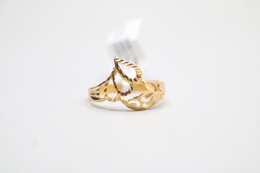 21k Yellow Gold Fancy Ring (Size 6 3/4)