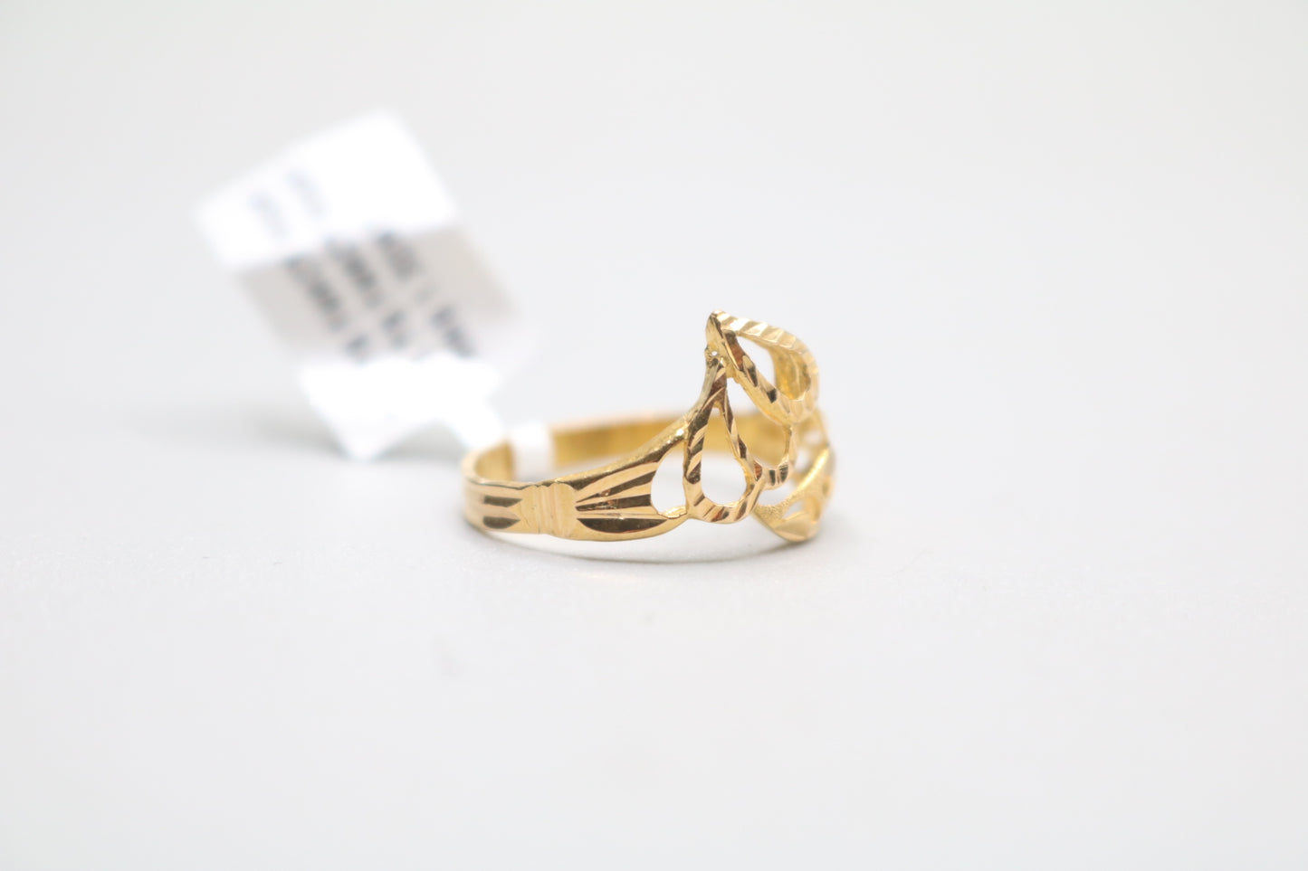 21k Yellow Gold Fancy Ring (Size 6 3/4)