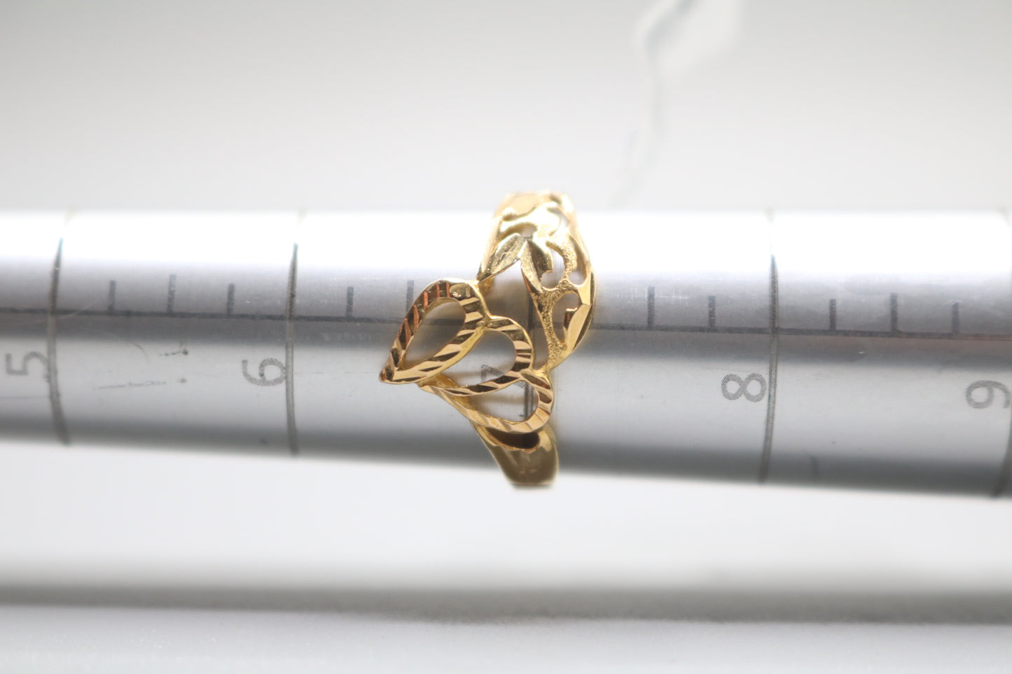21k Yellow Gold Fancy Ring (Size 6 3/4)