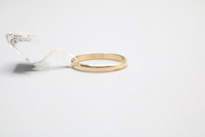 14k Yellow Gold Classic Band Ring (Size 5)