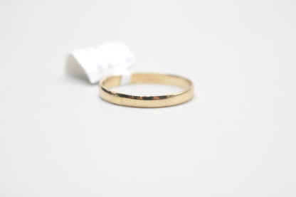 10k Yellow Gold Band Ring (Size 10 3/4)