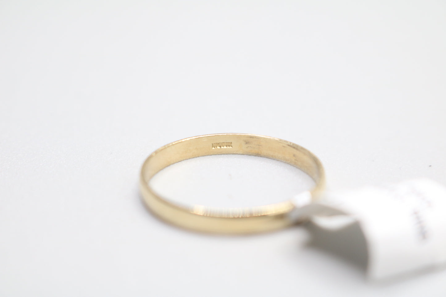 10k Yellow Gold Band Ring (Size 10 3/4)