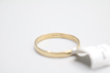 10k Yellow Gold Band Ring (Size 10 3/4)
