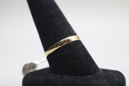 10k Yellow Gold Band Ring (Size 10 3/4)