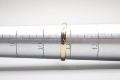 10k Yellow Gold Band Ring (Size 10 3/4)