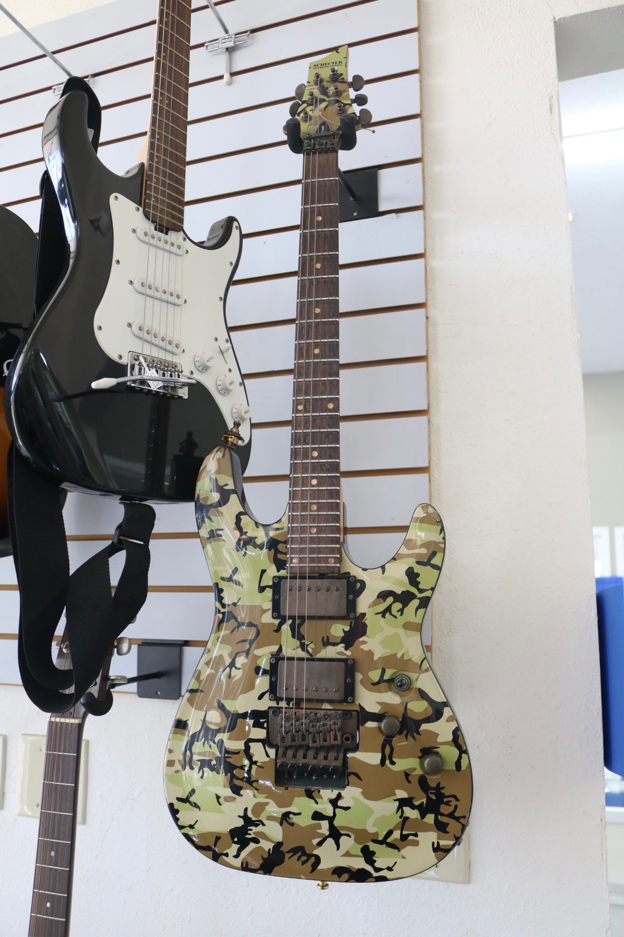 Schecter Diamond Series C-1 FR Camo Electric Guitar (No Shipping)