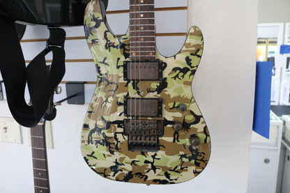 Schecter Diamond Series C-1 FR Camo Electric Guitar (No Shipping)