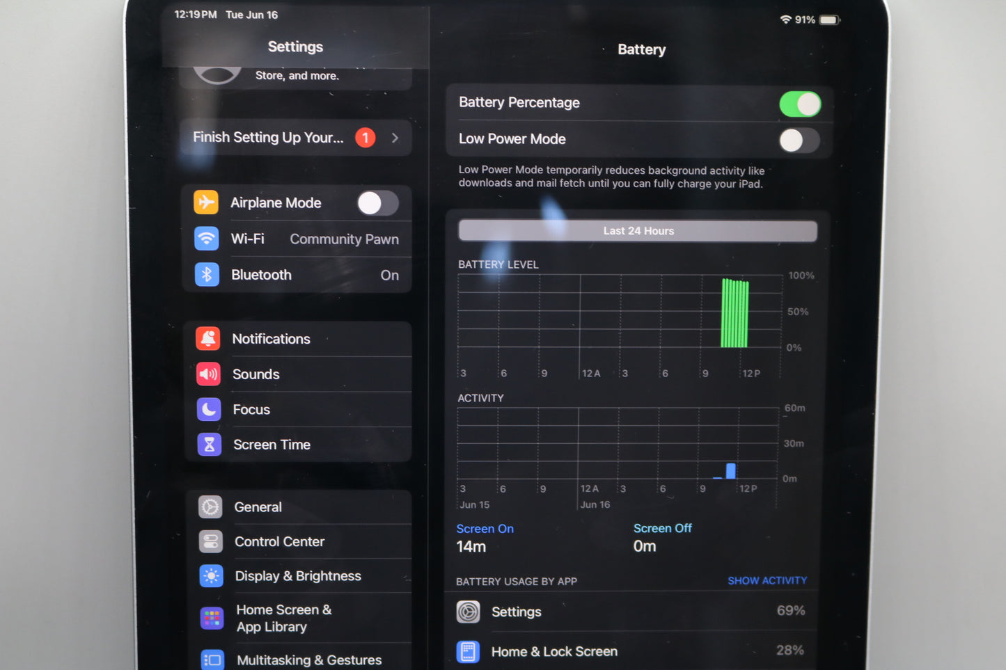 Apple A2228 iPad Pro (2nd Generation) 128 GB 11 Inch