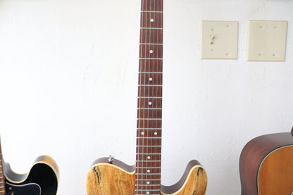 Michael Kelly 58 Thinline Semi-Hollow Spalted Maple Electric Guitar (No Shipping)