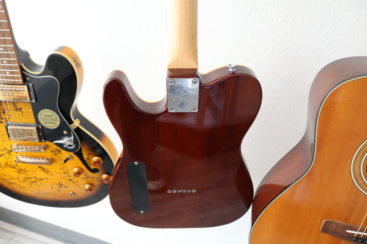 Michael Kelly 58 Thinline Semi-Hollow Spalted Maple Electric Guitar (No Shipping)