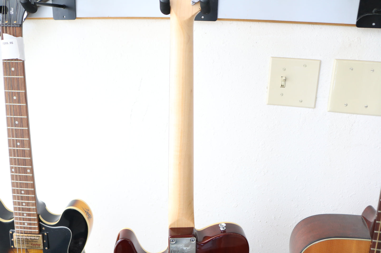Michael Kelly 58 Thinline Semi-Hollow Spalted Maple Electric Guitar (No Shipping)