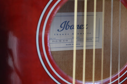 Ibanez PN12E Mahogany Sunburst Acoustic Electric Guitar (No Shipping)