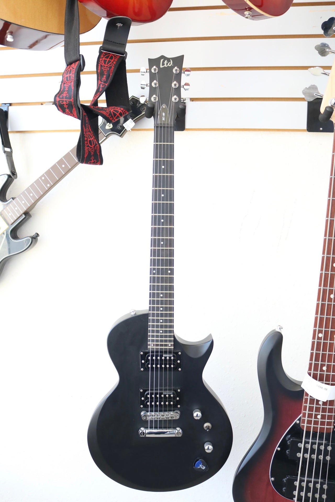 ESP LTD EC-10 Electric Guitar - Satin Black (No Shipping)