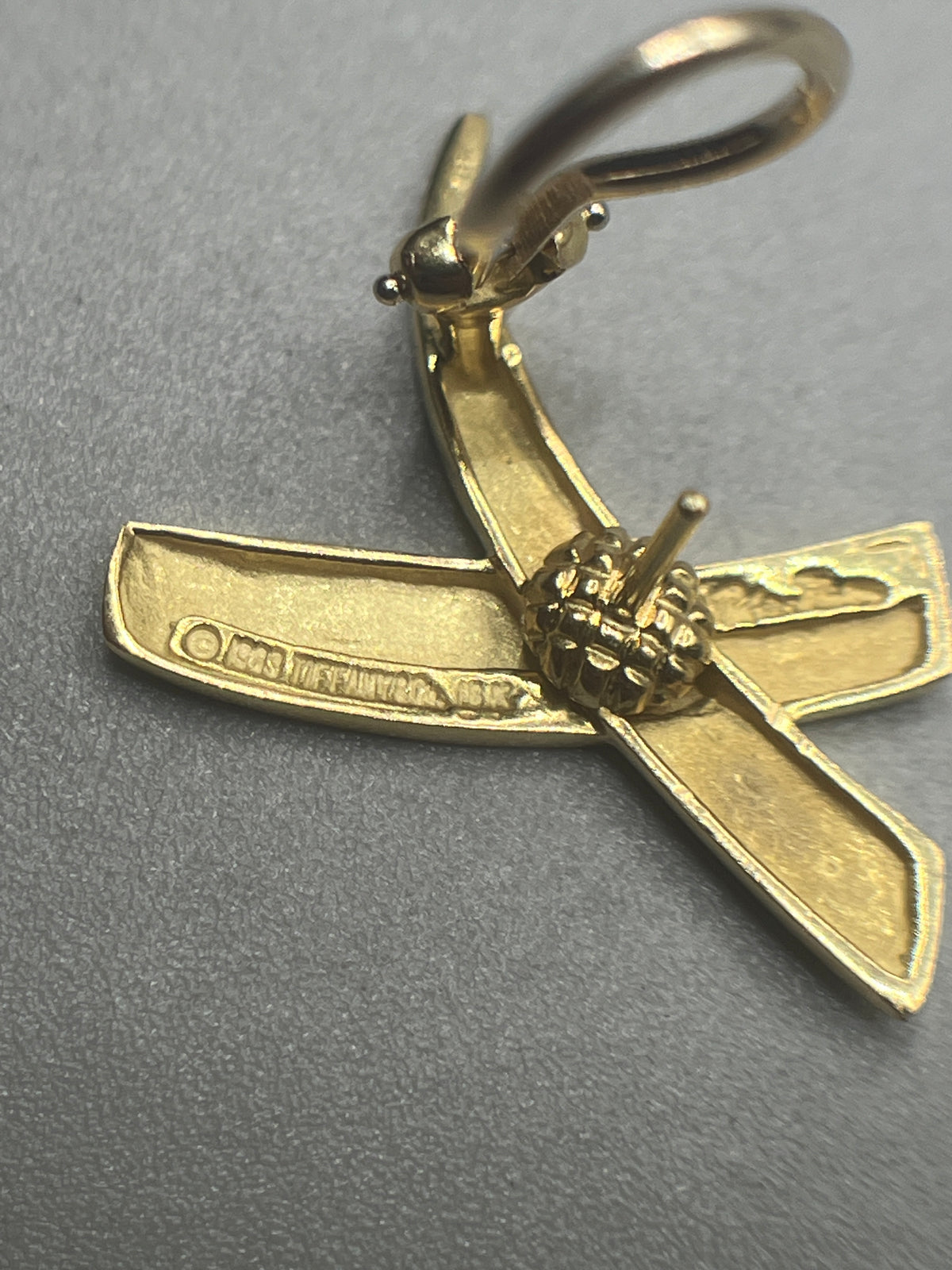 Tiffany & Co. Picasso 18K Yellow Gold Vintage Graffiti X Earrings