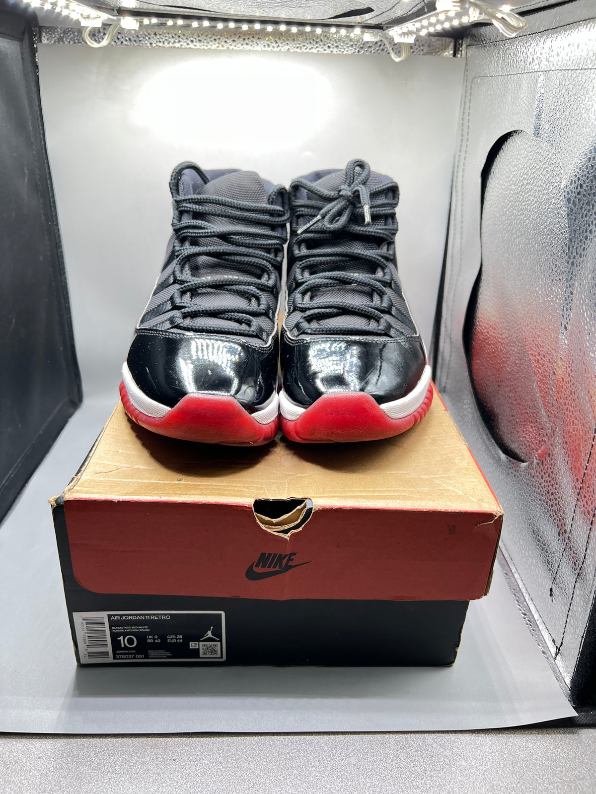 Air Jordan 11 Retro Bred 2019 Release (Size 10)