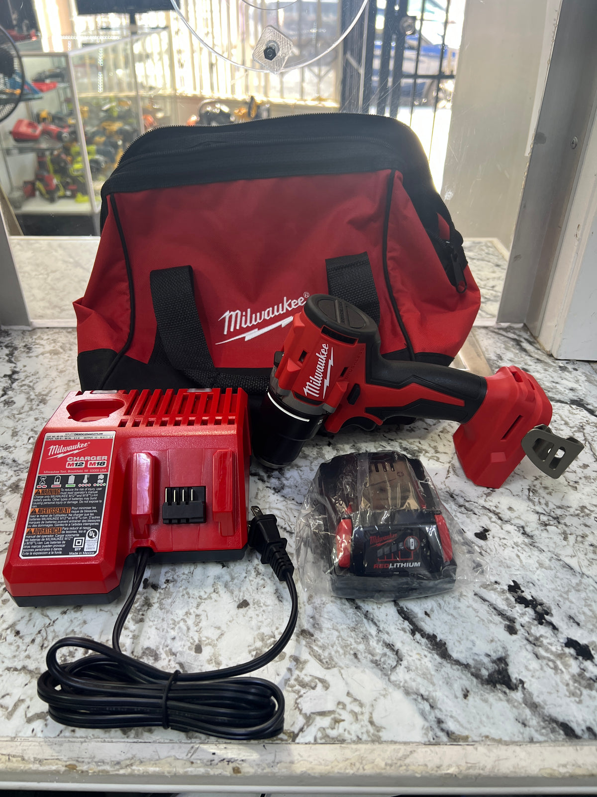 Milwaukee M18 Brushless 1/2" Drill/Driver with Battery, Charger & Bag - Pre-Owned