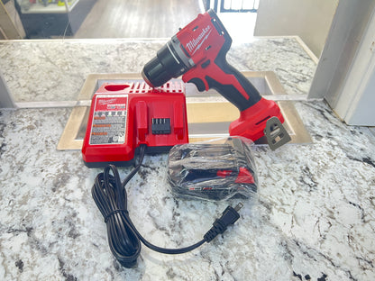 Milwaukee M18 Brushless 1/2" Drill/Driver with Battery, Charger & Bag - Pre-Owned