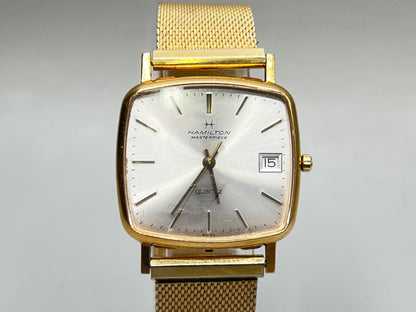 Hamilton Masterpiece 9116 10K Gold Filled Quartz 31mm Watch