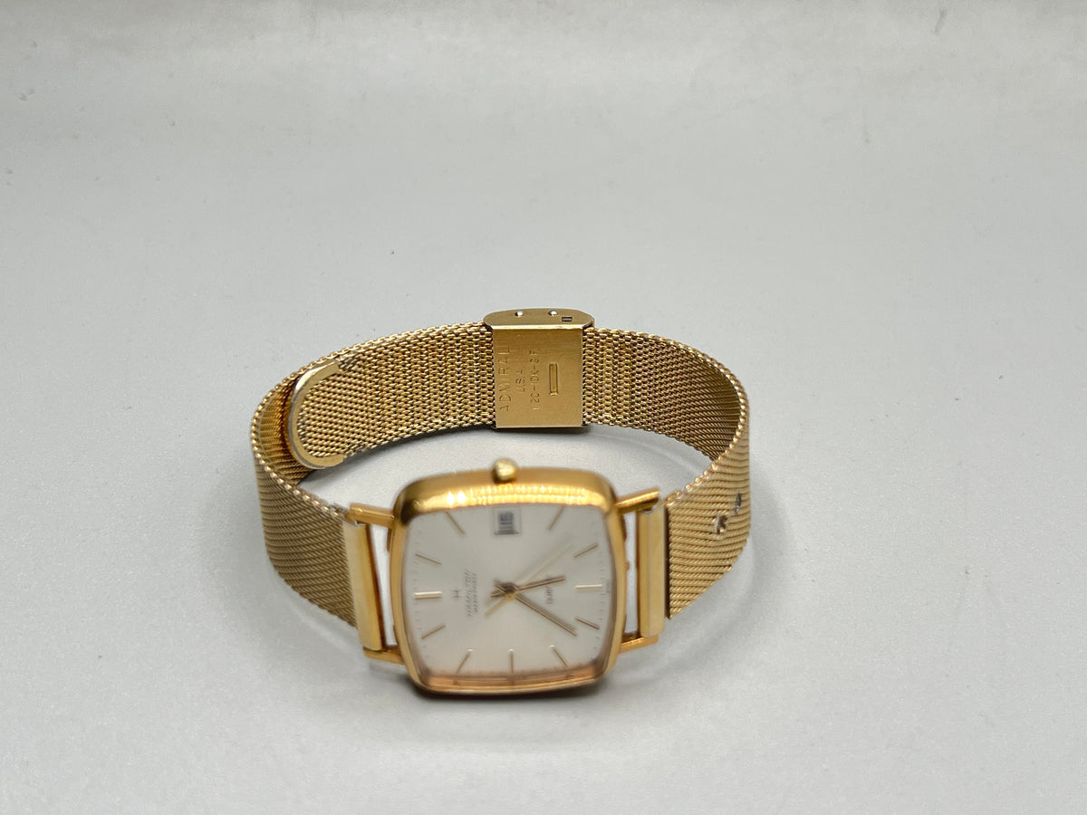 Hamilton Masterpiece 9116 10K Gold Filled Quartz 31mm Watch