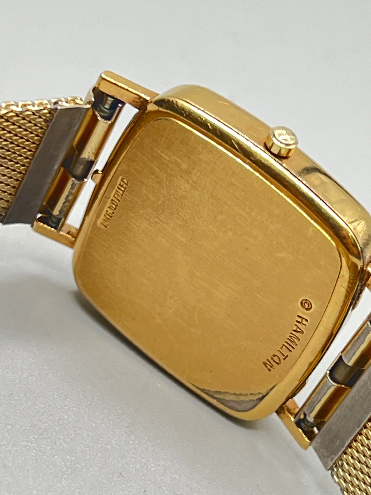 Hamilton Masterpiece 9116 10K Gold Filled Quartz 31mm Watch