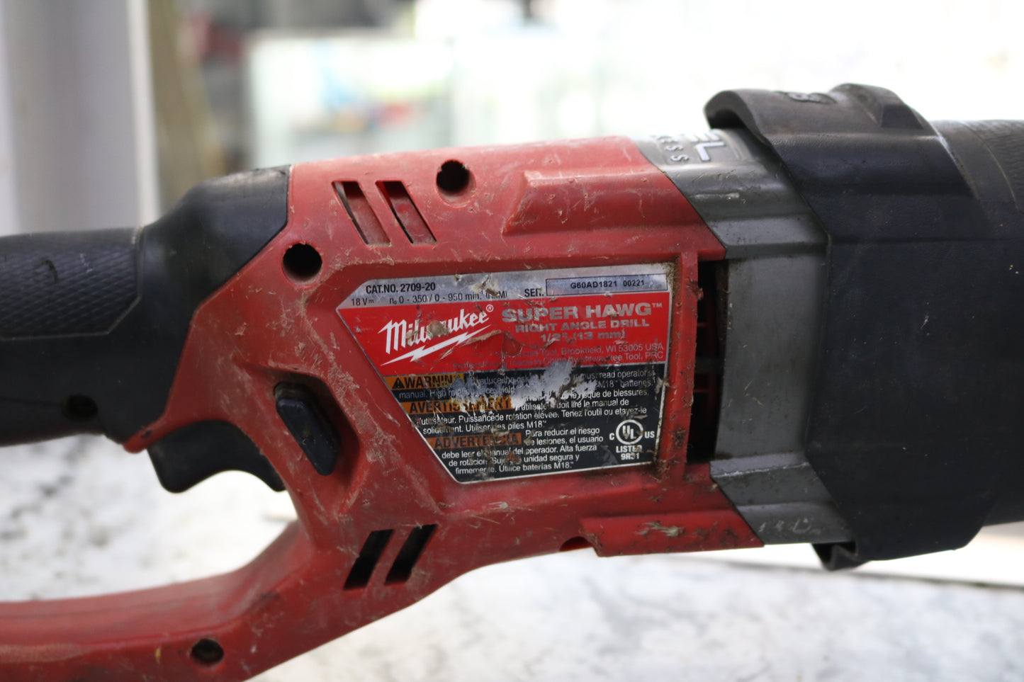 Milwaukee 2709-20 Super Hawg with a 3.0 18V Battery