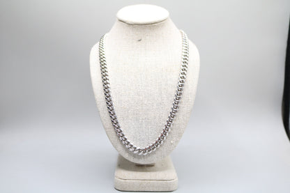 Sterling Silver Curb Chain (22 Inches)