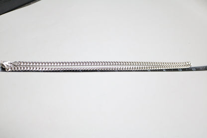 Sterling Silver Curb Chain (22 Inches)