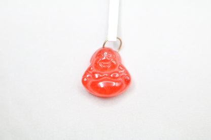 10k Yellow Gold Red Buddha