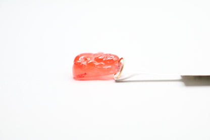 10k Yellow Gold Red Buddha