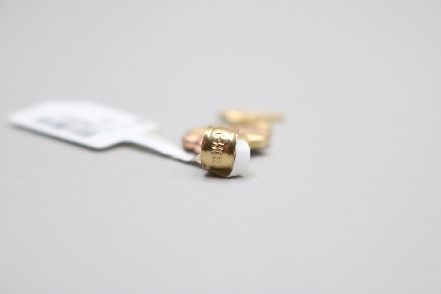 14k Two Tone Flower Charm