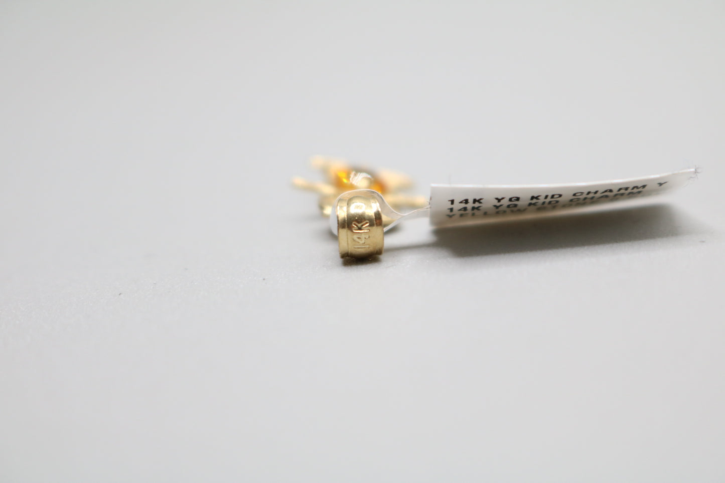14k Yellow Gold Little Boy Charm