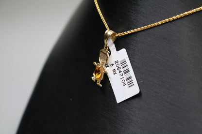 14k Yellow Gold Little Boy Charm