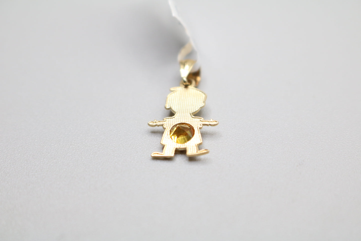 14k Yellow Gold Little Boy Charm