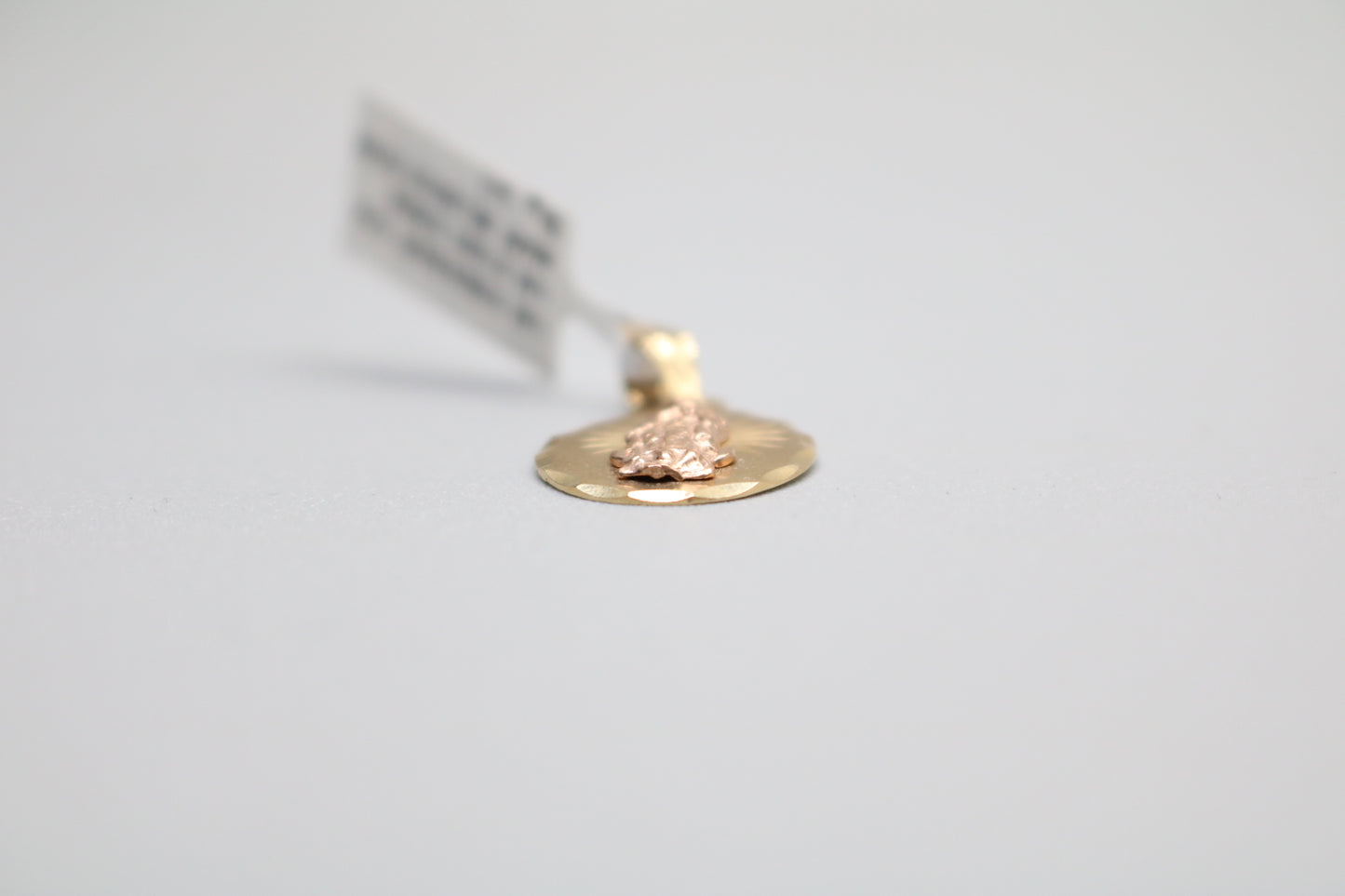 14k Two-Tones Virgin Mary Charm