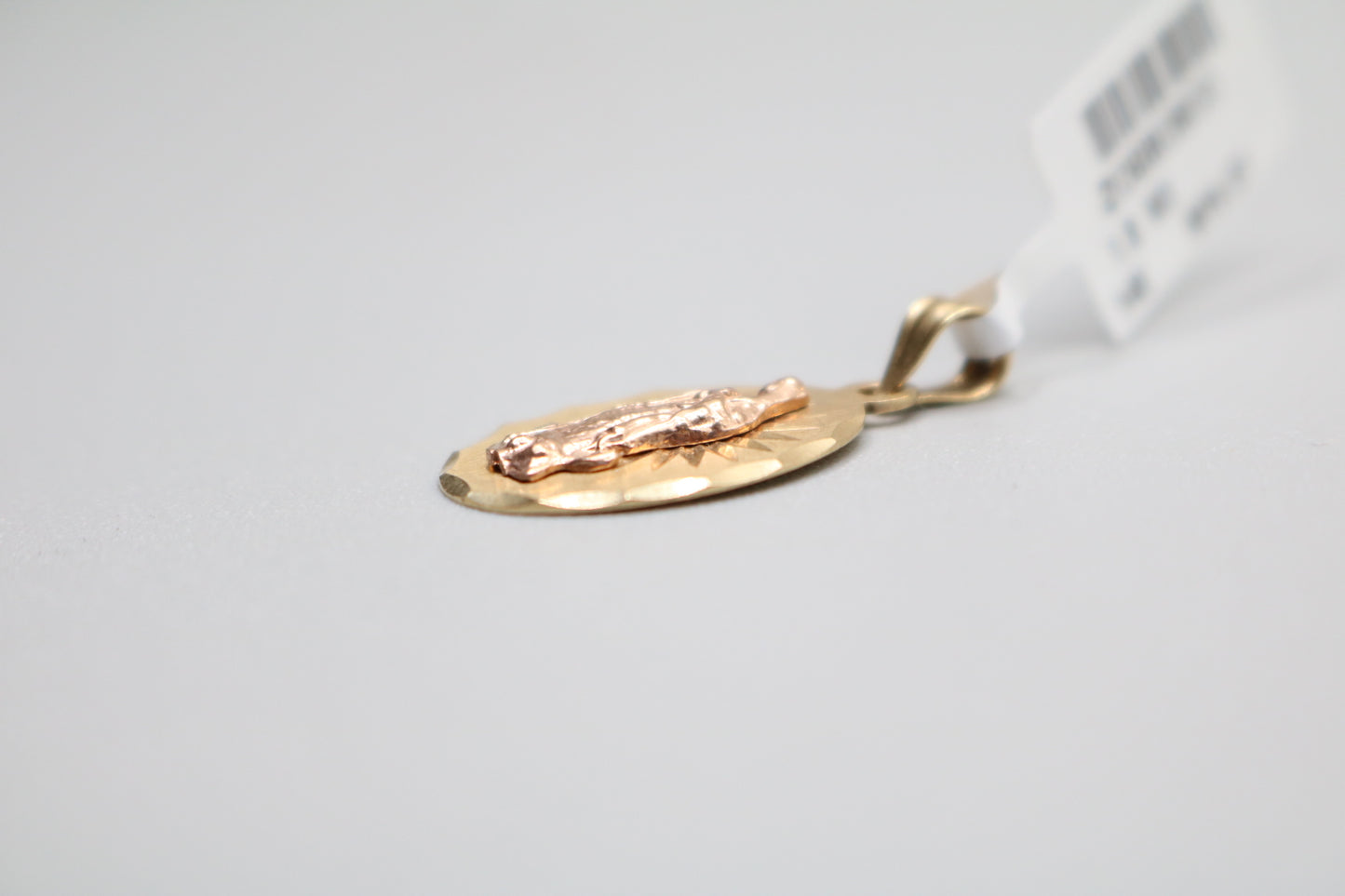 14k Two-Tones Virgin Mary Charm