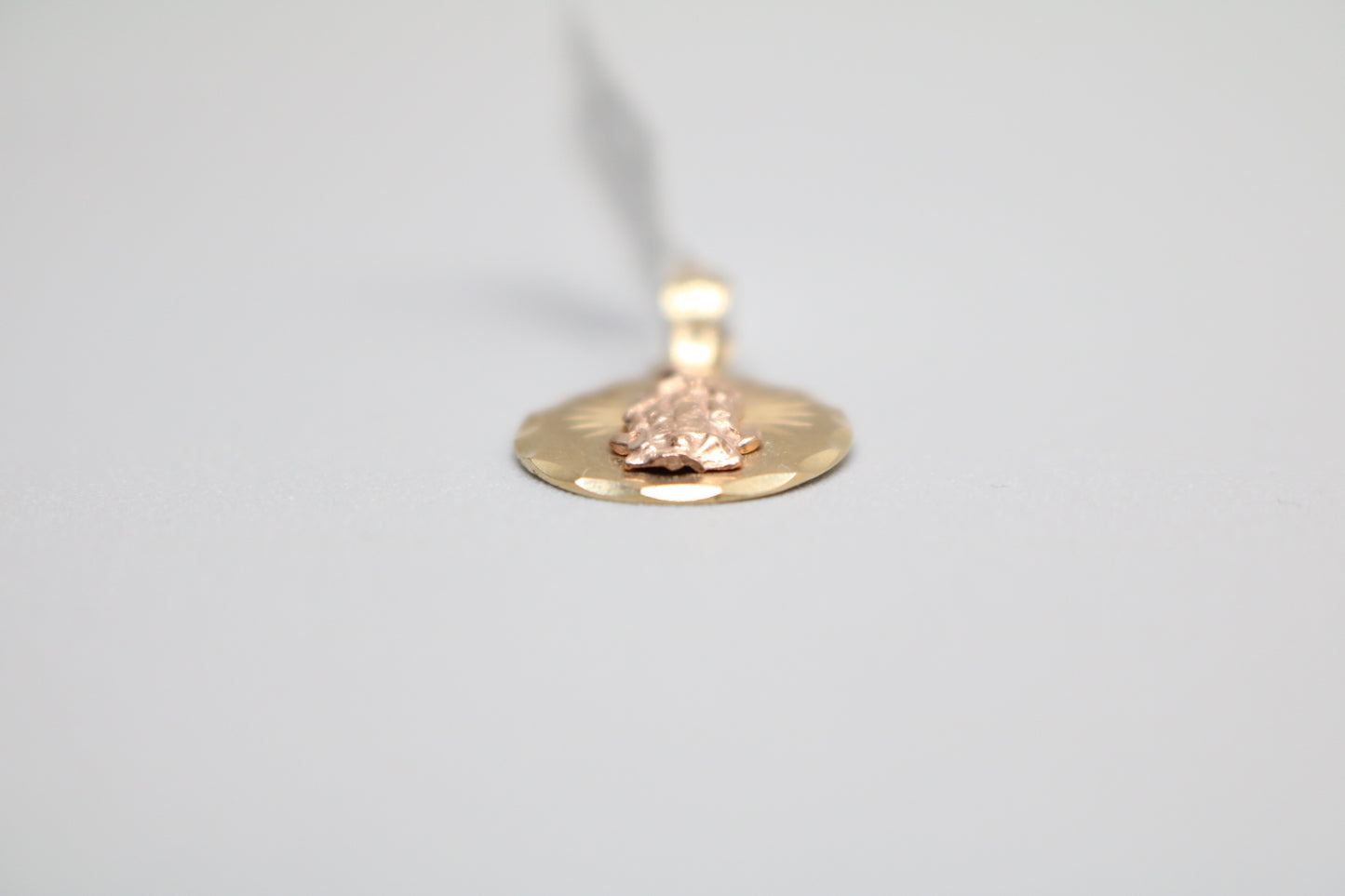 14k Two-Tones Virgin Mary Charm