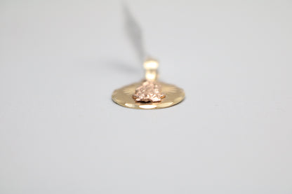 14k Two-Tones Virgin Mary Charm