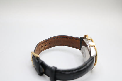 Omega Speed Master 39MM Stainless Steel with Gold Bezel 375.0043 Watch (No Shipping)