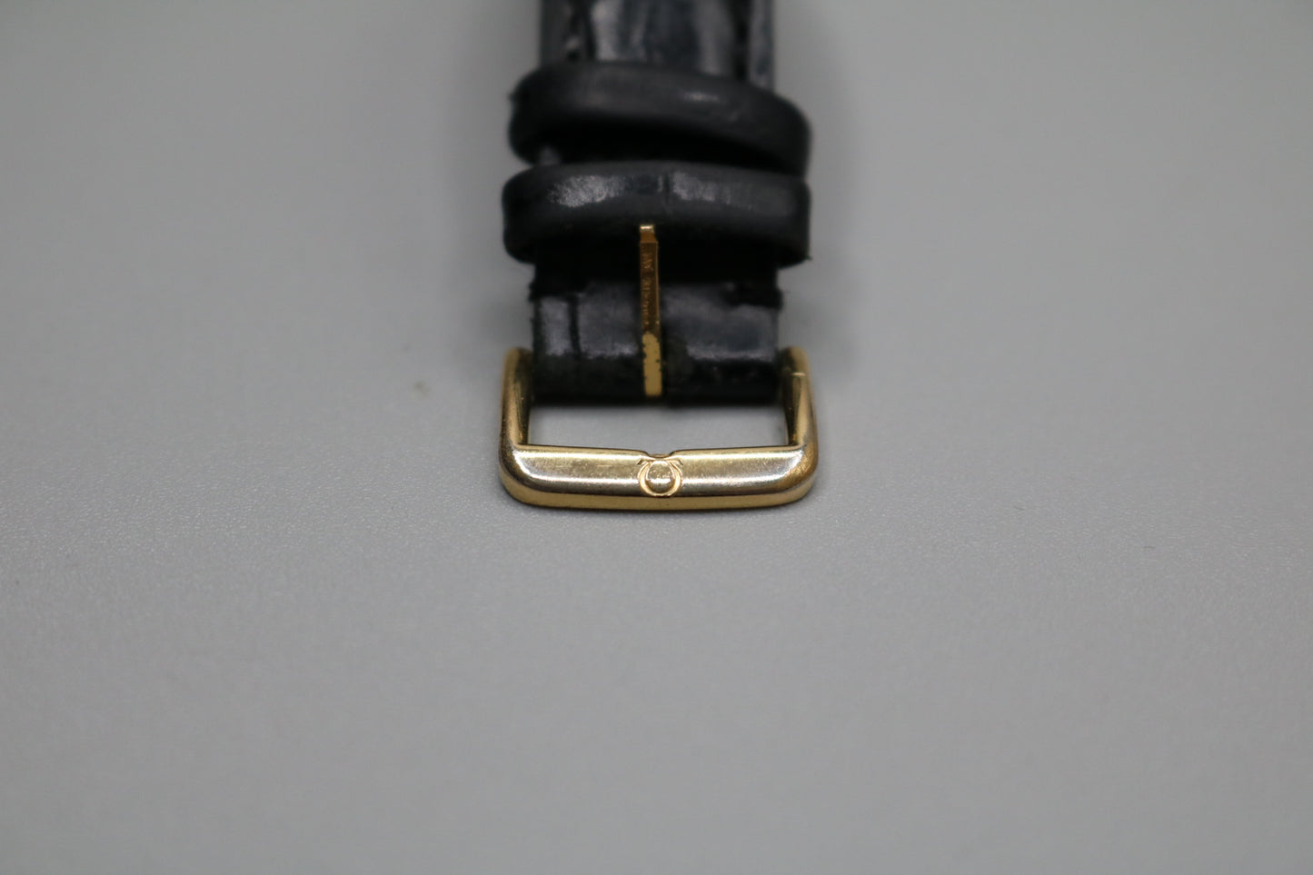 Omega Speed Master 39MM Stainless Steel with Gold Bezel 375.0043 Watch (No Shipping)