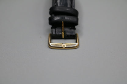 Omega Speed Master 39MM Stainless Steel with Gold Bezel 375.0043 Watch (No Shipping)
