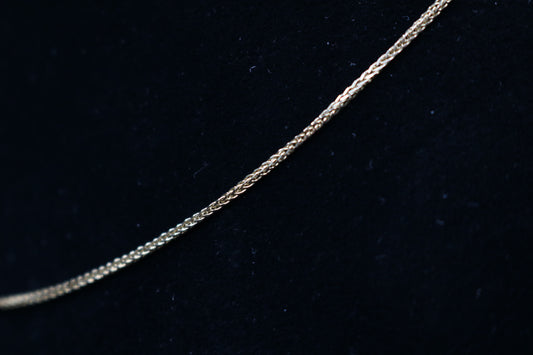 10K Yellow Gold Franco Chain (22 Inches)