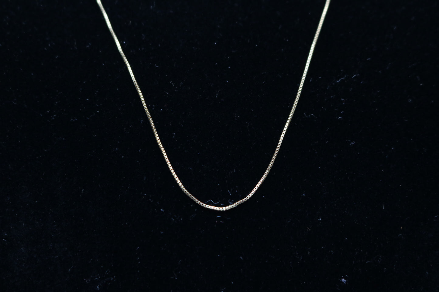 14K Yellow Gold Box Chain (20 Inches)