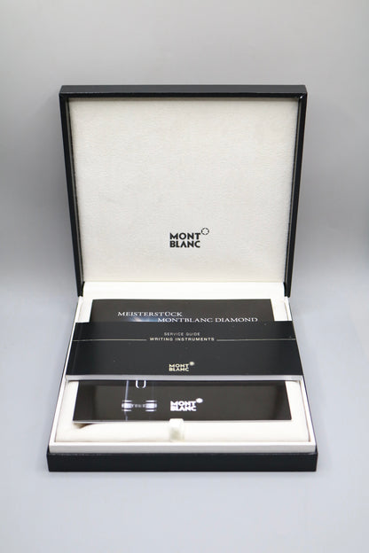 Montblanc Meisterstuck Diamond Ballpoint Box & Certificate