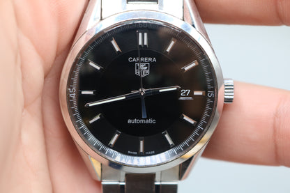 Tag Heuer Carrera Calibre 5 Mens Watch Automatic (No Shipping)