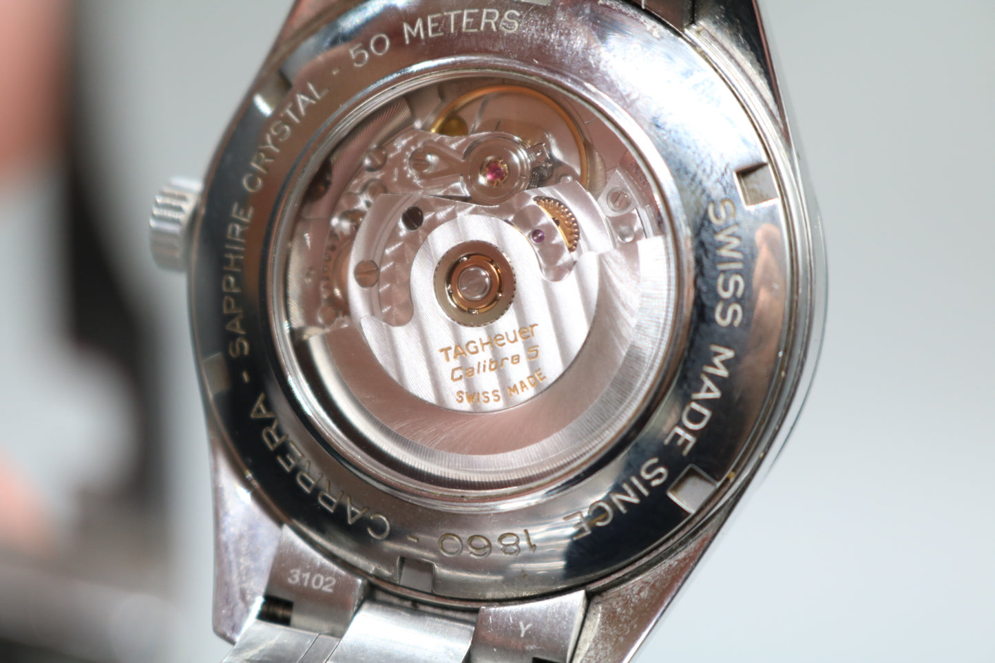 Tag Heuer Carrera Calibre 5 Mens Watch Automatic (No Shipping)